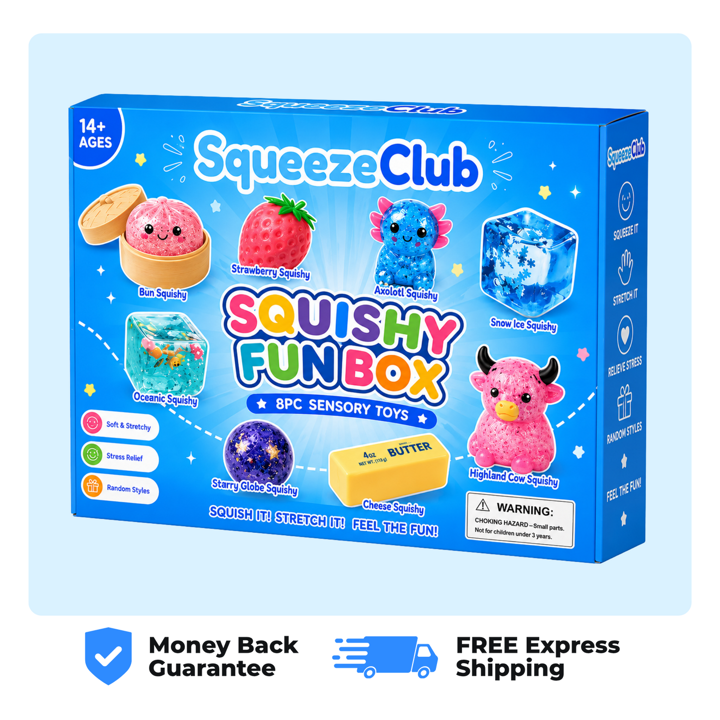 SqueezeClub™ Squishy Mystery Box