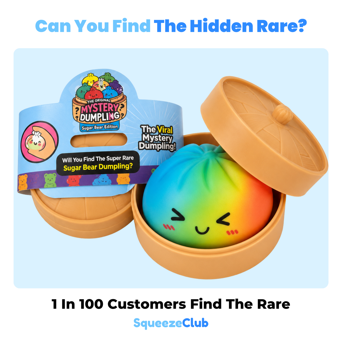 SqueezeClub™ Squishy Mystery Box