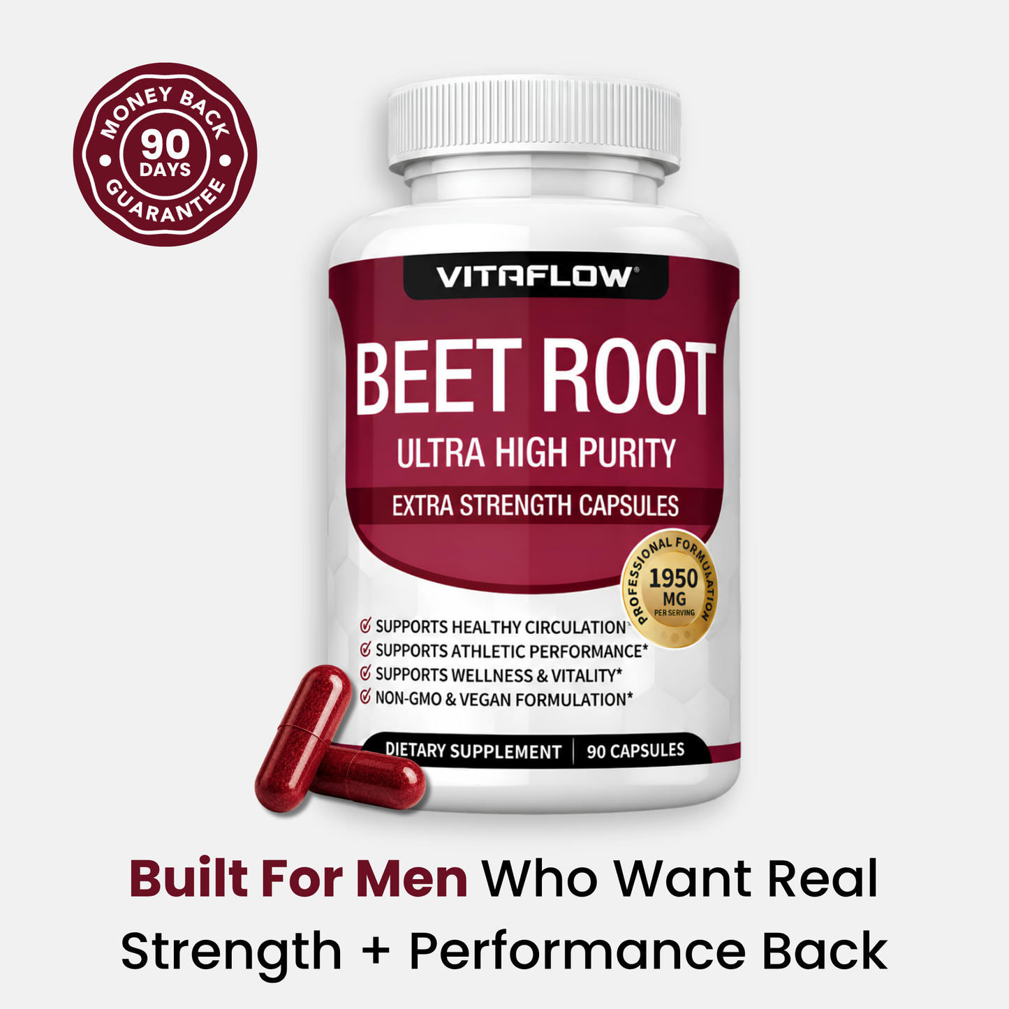 VitaFlow™ Men's Performance & Vitality Capsules